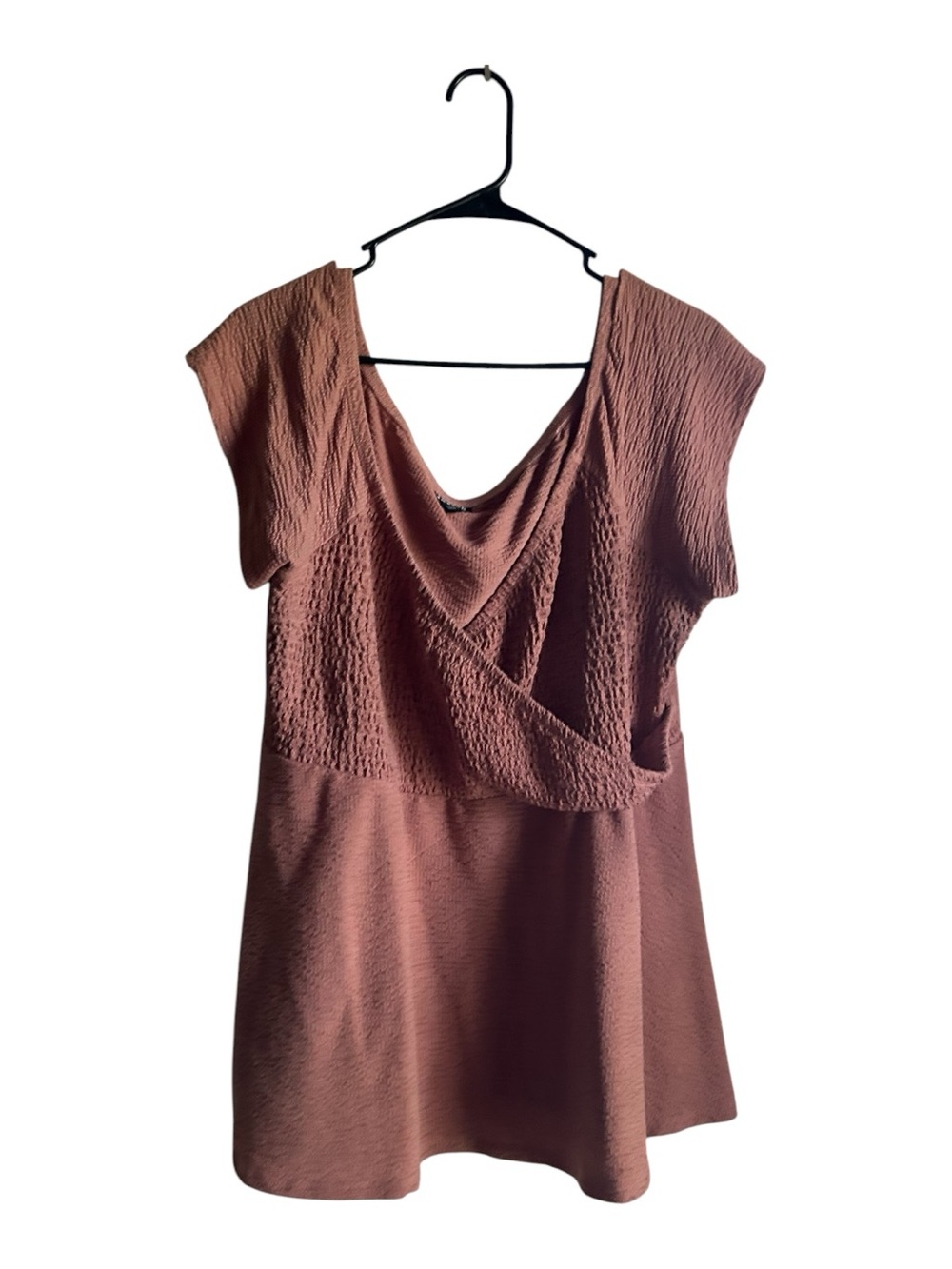 Torrid Women’s 3X 22-24 Mauve Textured Top